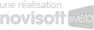 Site Web programmé et réalisé par Novisoft